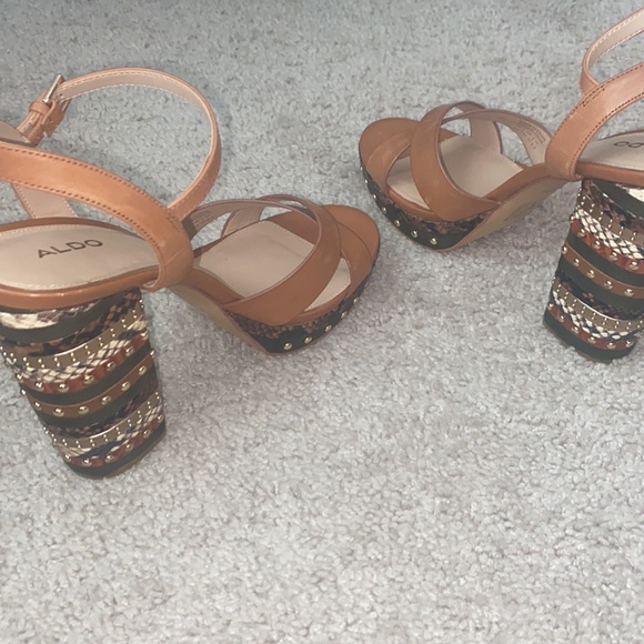 Aldo Animal Heel platform sandal - Picture 5 of 6